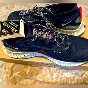 Brand new in box Nike men’s Pegasus Trail 3 GTX size 10. Rare colorway
